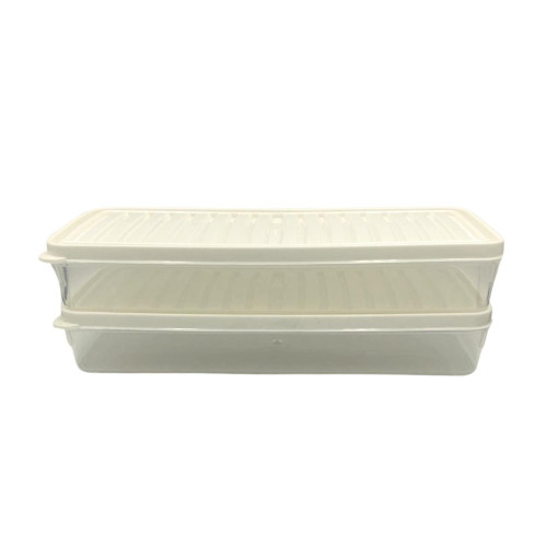 bigmate 2'li Şeffaf Saklama Kabı 2x1 Lt BGMT1115 Mikrodalga Buzdolabı ve Dondurucu Uyumlu Düzenleyici bigmate 2'li Şeffaf Saklama Kabı 2x1 Lt BGMT1115 Mikrodalga Buzdolabı ve Dondurucu Uyumlu Düzenleyici
