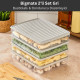 bigmate 2'li Şeffaf Saklama Kabı 2x2,5 Lt BGMT2225 Mikrodalga Buzdolabı ve Dondurucu Uyumlu Düzenleyici bigmate 2'li Şeffaf Saklama Kabı 2x2,5 Lt BGMT2225 Mikrodalga Buzdolabı ve Dondurucu Uyumlu Düzenleyici