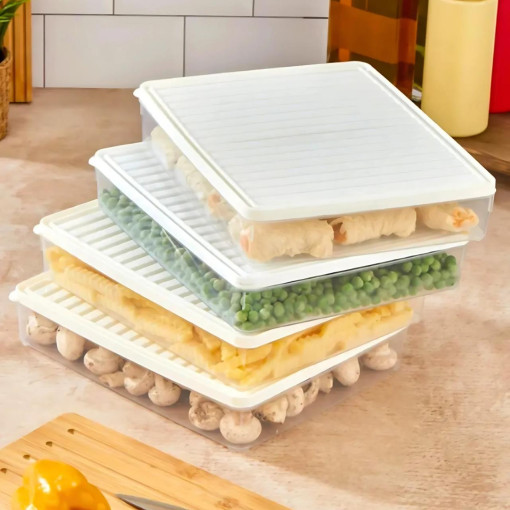 bigmate 2'li Şeffaf Saklama Kabı 2x2,5 Lt BGMT2225 Mikrodalga Buzdolabı ve Dondurucu Uyumlu Düzenleyici bigmate 2'li Şeffaf Saklama Kabı 2x2,5 Lt BGMT2225 Mikrodalga Buzdolabı ve Dondurucu Uyumlu Düzenleyici