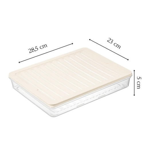 bigmate 2'li Şeffaf Saklama Kabı 2x2,5 Lt BGMT2225 Mikrodalga Buzdolabı ve Dondurucu Uyumlu Düzenleyici bigmate 2'li Şeffaf Saklama Kabı 2x2,5 Lt BGMT2225 Mikrodalga Buzdolabı ve Dondurucu Uyumlu Düzenleyici