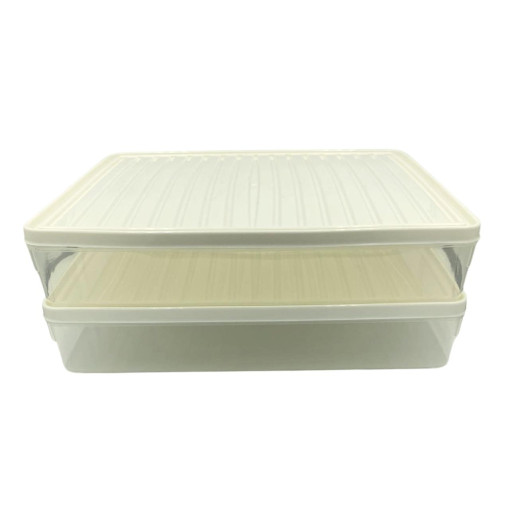 bigmate 2'li Şeffaf Saklama Kabı 2x2,5 Lt BGMT2225 Mikrodalga Buzdolabı ve Dondurucu Uyumlu Düzenleyici bigmate 2'li Şeffaf Saklama Kabı 2x2,5 Lt BGMT2225 Mikrodalga Buzdolabı ve Dondurucu Uyumlu Düzenleyici
