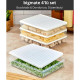 bigmate 4'lü Şeffaf Saklama Kabı 4x2,5 Lt BGMT2525 Mikrodalga Buzdolabı ve Dondurucu Uyumlu Düzenleyici bigmate 4'lü Şeffaf Saklama Kabı 4x2,5 Lt BGMT2525 Mikrodalga Buzdolabı ve Dondurucu Uyumlu Düzenleyici