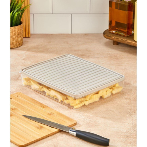 bigmate 4'lü Şeffaf Saklama Kabı 4x2,5 Lt BGMT2525 Mikrodalga Buzdolabı ve Dondurucu Uyumlu Düzenleyici bigmate 4'lü Şeffaf Saklama Kabı 4x2,5 Lt BGMT2525 Mikrodalga Buzdolabı ve Dondurucu Uyumlu Düzenleyici