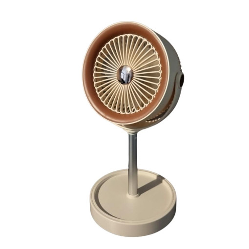 bigmate Masa Tipi Midi Fan – Taşınabilir Şarjlı Kademeli Hız ve Yükseklik Ayarı YS2298A