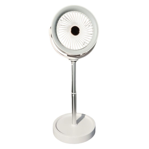 bigmate Masa Tipi Midi Fan – Taşınabilir Şarjlı Kademeli Hız ve Yükseklik Ayarı YS2298B