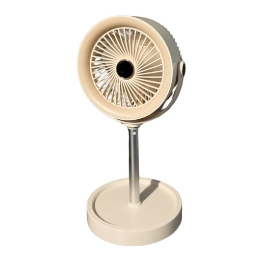 bigmate Masa Tipi Midi Fan – Taşınabilir Şarjlı Kademeli Hız ve Yükseklik Ayarı YS2298B
