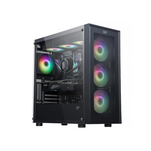 Eternal Power Pro X Mesh Temperli Cam ATX Oyuncu (Gaming) Kasa