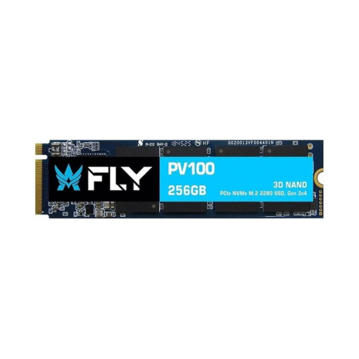 FLY PCIe M2 256 GB PV100 NVMe 3D 3300/3100 2Y FLY PCIe M2 256 GB PV100 NVMe 3D 3300/3100 2Y