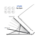 Frisby FNC-5110ST 10"-15.6" Katlabilir Aliminyum Döküm Notebook Standı (Kılıf Hediyeli) Frisby FNC-5110ST 10"-15.6" Katlabilir Aliminyum Döküm Notebook Standı (Kılıf Hediyeli)