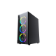 Gametech Ares Rainbow 4X120MM Fan Oyuncu (Gaming) Kasası Gametech Ares Rainbow 4X120MM Fan Oyuncu (Gaming) Kasası