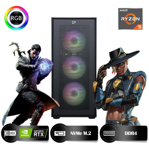 HYPER ROCKET Peak HRA163060PK Ryzen 5 5600 16GB Ram 500GB Nvme M.2 SSD RTX3060 12GB Masaüstü Oyuncu Bilgisayarı HYPER ROCKET Peak HRA163060PK Ryzen 5 5600 16GB Ram 500GB Nvme M.2 SSD RTX3060 12GB Masaüstü Oyuncu Bilgisayarı
