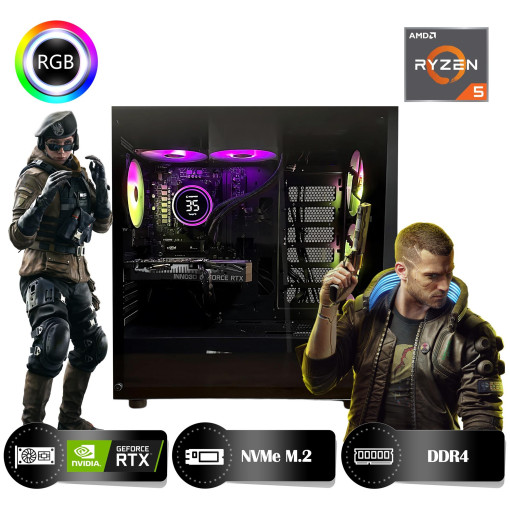 HYPER ROCKET Peak HRA163060PK Ryzen 5 5600 16GB Ram 500GB Nvme M.2 SSD RTX3060 12GB Masaüstü Oyuncu Bilgisayarı HYPER ROCKET Peak HRA163060PK Ryzen 5 5600 16GB Ram 500GB Nvme M.2 SSD RTX3060 12GB Masaüstü Oyuncu Bilgisayarı