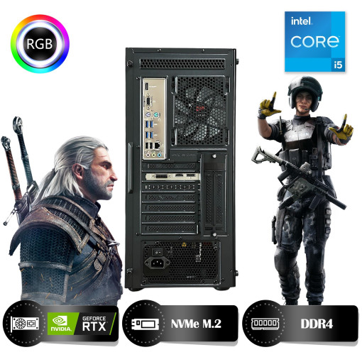 HYPER ROCKET Peak HRI163060-IC Intel Core i5-12400F 16GB Ram 500GB Nvme M.2 SSD RTX3060 12GB Masaüstü Oyuncu Bilgisayarı HYPER ROCKET Peak HRI163060-IC Intel Core i5-12400F 16GB Ram 500GB Nvme M.2 SSD RTX3060 12GB Masaüstü Oyuncu Bilgisayarı