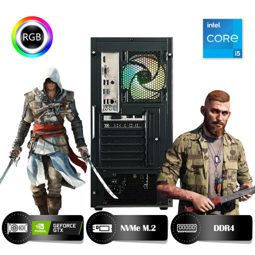 HYPER ROCKET Titan HRI161650-ICTT Intel Core i5-12400F 16GB Ram 500GB Nvme M.2 SSD GTX1650 4GB Masaüstü Oyuncu Bilgisayarı HYPER ROCKET Titan HRI161650-ICTT Intel Core i5-12400F 16GB Ram 500GB Nvme M.2 SSD GTX1650 4GB Masaüstü Oyuncu Bilgisayarı