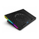 Inca Arrax II INC-609TGS 13-17" Siyah 2X RGB Fanlı Notebook Soğutucu