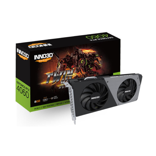 Inno3d RTX4060 Twin X2 8gb 128BIT Gddr6 Inno3d RTX4060 Twin X2 8gb 128BIT Gddr6