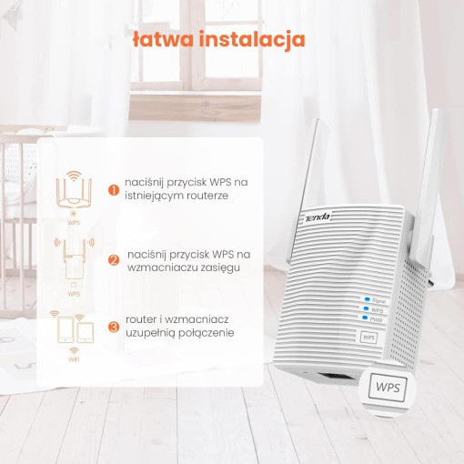 Tenda A18 300 Mbps Wifi Range Extender/Menzil Genişletici 2 Anten Tenda A18 300 Mbps Wifi Range Extender/Menzil Genişletici 2 Anten