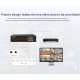 Tenda S110PC 10 Port 8 Port Poe+ 10/100 Mbps + 2 Port Uplink Switch Çelik Kasa Rack Mount Yönetilemez Switch