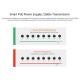 Tenda S110PC 10 Port 8 Port Poe+ 10/100 Mbps + 2 Port Uplink Switch Çelik Kasa Rack Mount Yönetilemez Switch