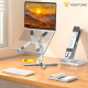 Venture VNT-8001 Ayarlanabilir Katlanabilir 15.6" Alüminyum 360° Döner Başlıklı, Yükseklik ve Eğim Ayarlı, Kaymaz Yüzeyli Notebook Stant Kılıflı Venture VNT-8001 Ayarlanabilir Katlanabilir 15.6" Alüminyum 360° Döner Başlıklı, Yükseklik ve Eğim Ayarlı, Kaymaz Yüzeyli Notebook Stant Kılıflı