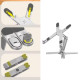 Venture VNT-8001 Ayarlanabilir Katlanabilir 15.6" Alüminyum 360° Döner Başlıklı, Yükseklik ve Eğim Ayarlı, Kaymaz Yüzeyli Notebook Stant Kılıflı Venture VNT-8001 Ayarlanabilir Katlanabilir 15.6" Alüminyum 360° Döner Başlıklı, Yükseklik ve Eğim Ayarlı, Kaymaz Yüzeyli Notebook Stant Kılıflı