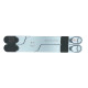 Venture VNT-8001 Ayarlanabilir Katlanabilir 15.6" Alüminyum 360° Döner Başlıklı, Yükseklik ve Eğim Ayarlı, Kaymaz Yüzeyli Notebook Stant Kılıflı Venture VNT-8001 Ayarlanabilir Katlanabilir 15.6" Alüminyum 360° Döner Başlıklı, Yükseklik ve Eğim Ayarlı, Kaymaz Yüzeyli Notebook Stant Kılıflı